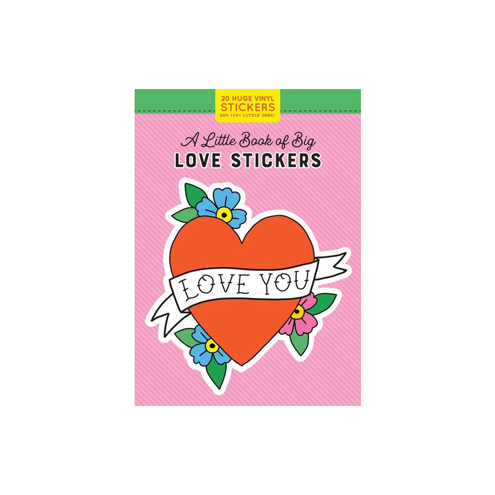 Workman Publishing A Little Book of Big Love Stickers (häftad, eng)