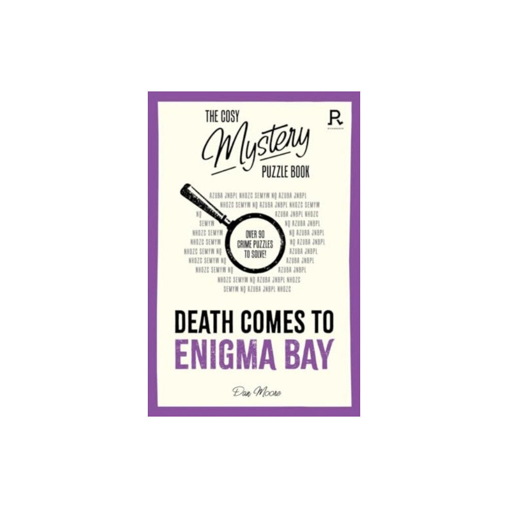 Richardson Publishing The Cosy Mystery Puzzle Book - Death Comes To Enigma Bay (häftad, eng)