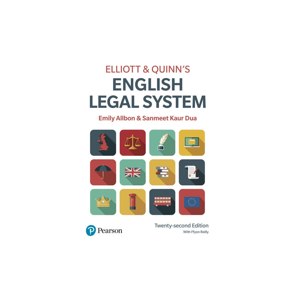 Pearson Education Limited Elliott & Quinn's English Legal System (häftad, eng)