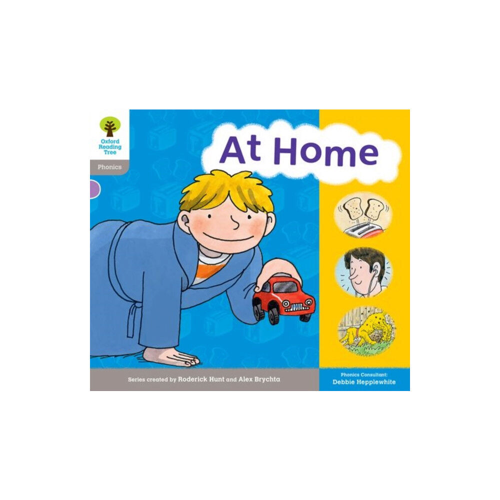 Oxford University Press Oxford Reading Tree: Level 1: Floppy's Phonics: Sounds and Letters: At Home (häftad, eng)