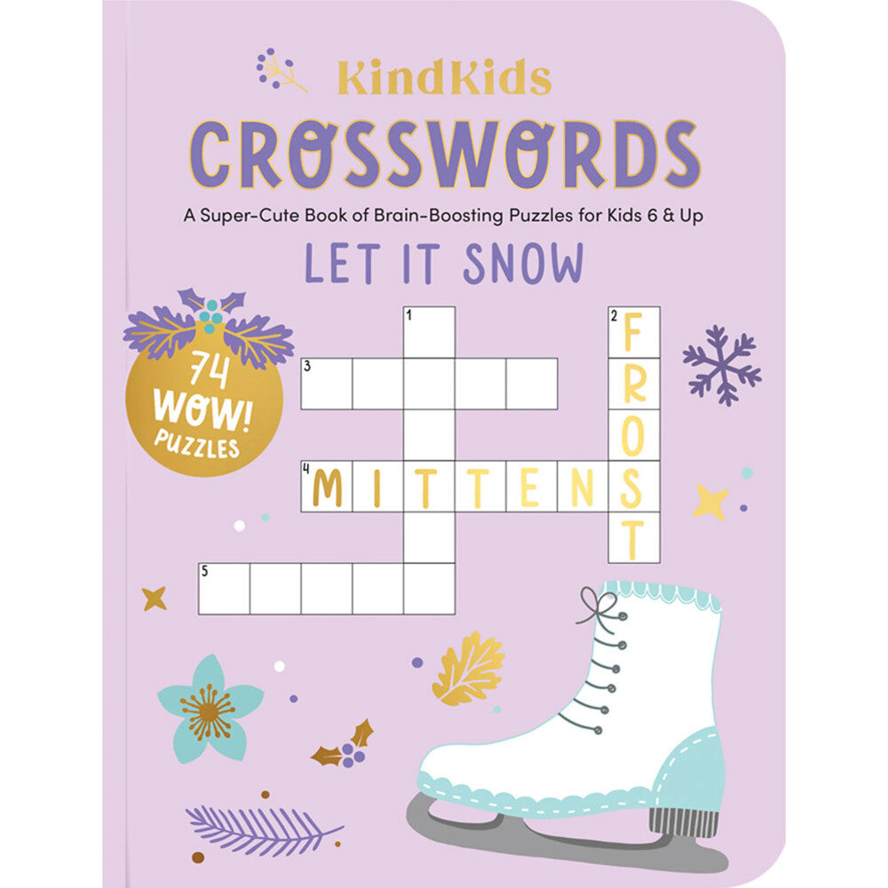 Schiffer Publishing Kindkids Crosswords Let It Snow (häftad, eng)