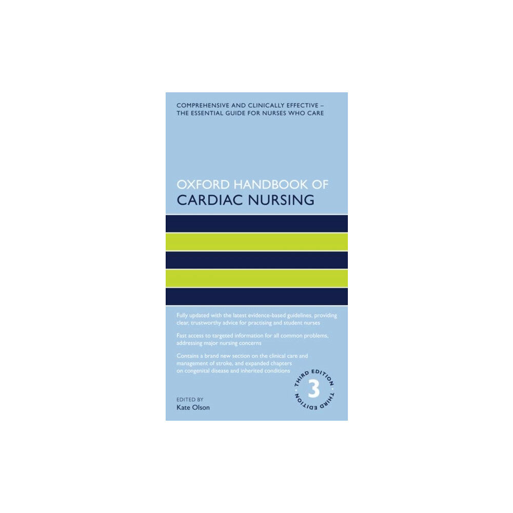Oxford University Press Oxford Handbook of Cardiac Nursing (häftad, eng)