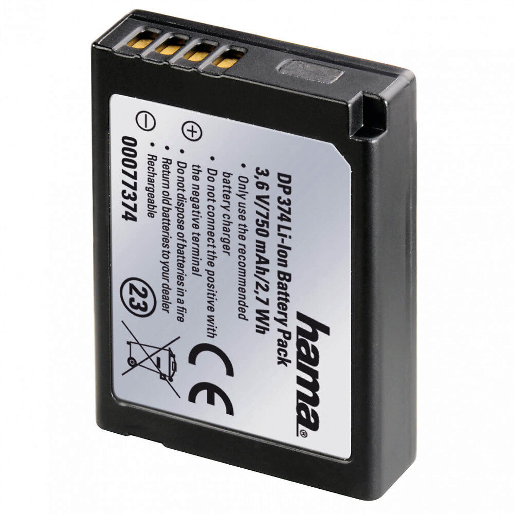 Hama Kamerabatteri Panasonic DMW-BCG10 Li-Ion 3,6V/850mAh