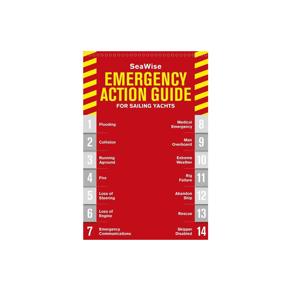 Zvi Frank Brant Seawise emergency action guide & safety checklists for sailing yachts (bok, spiral, eng)