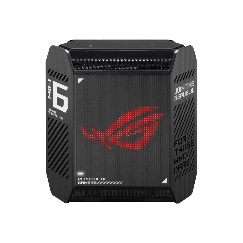 ASUSTeK COMPUTER ASUS ROG Rapture GT6 (B-2-PK) Tri-band (2,4 GHz / 5 GHz / 5 GHz) Wi-Fi 6 (802.11ax) Svart 4 Intern
