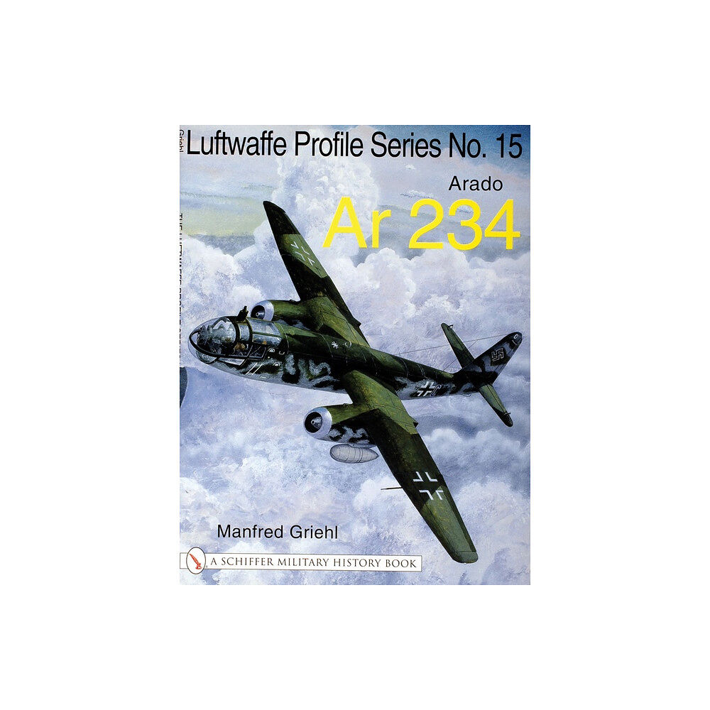 Manfred Griehl Luftwaffe profile series no.15 - arado ar 234 (häftad, eng)