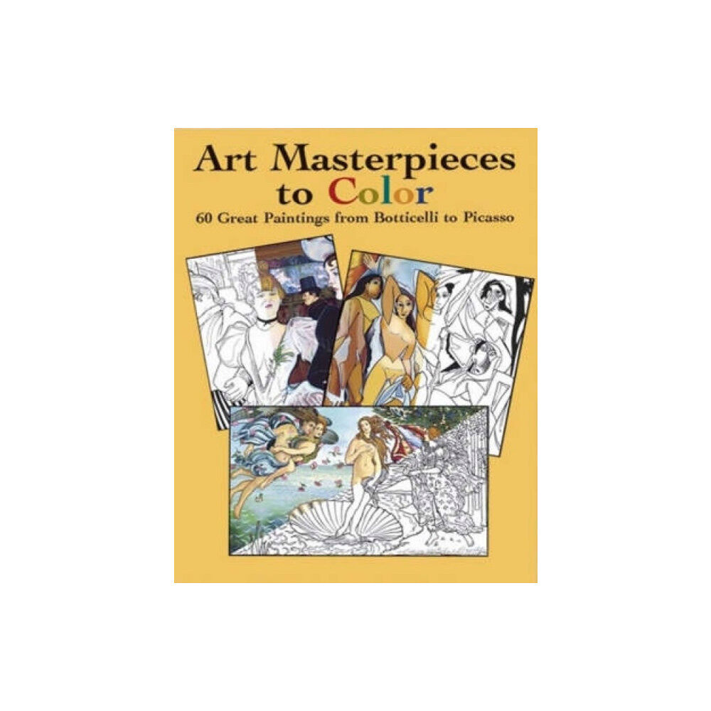 Dover publications inc. Art Masterpieces to Color (häftad, eng)