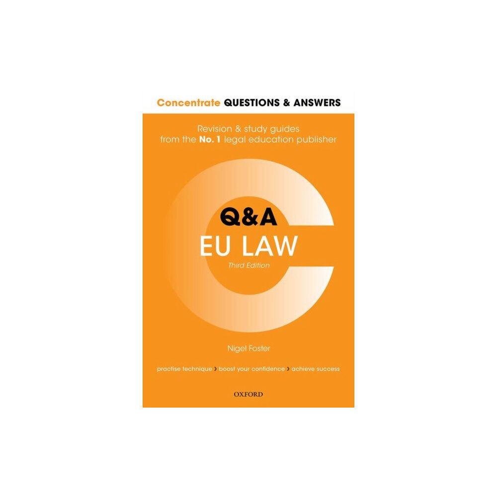 Oxford University Press Concentrate Questions and Answers EU Law (häftad, eng)