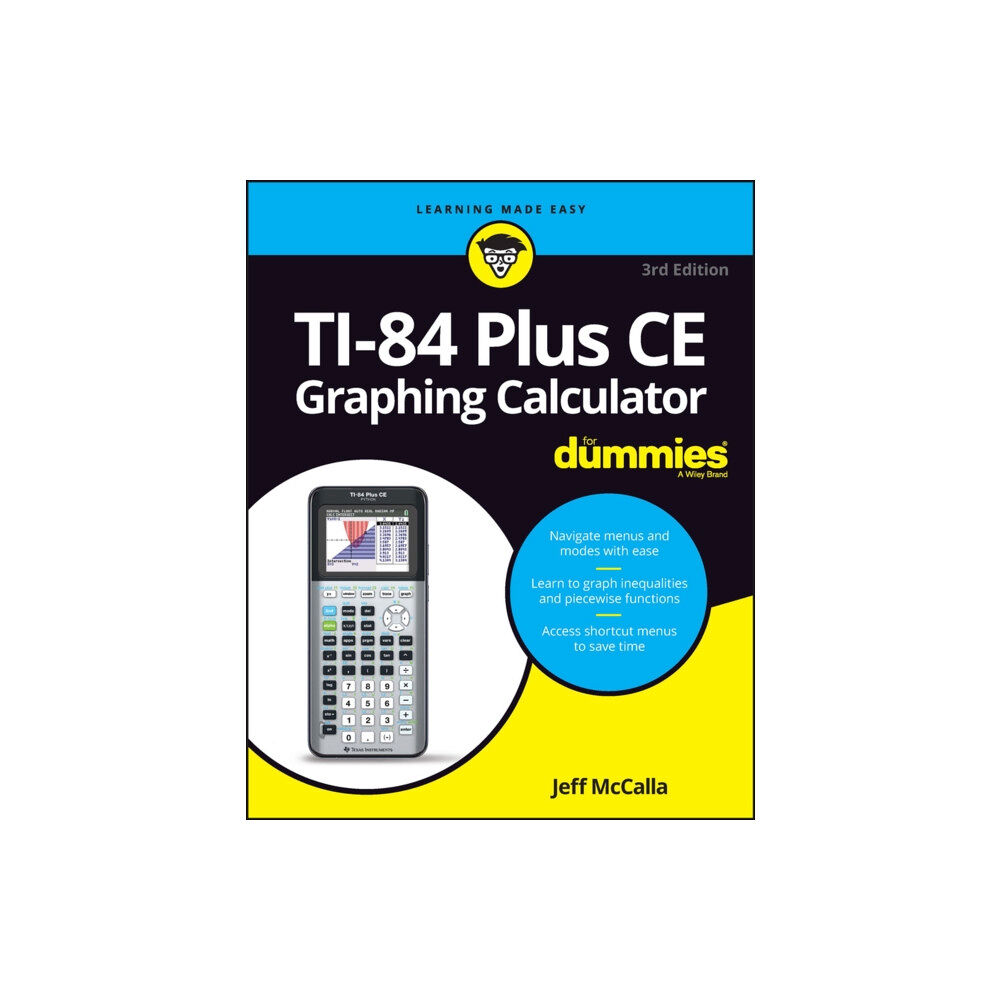 John Wiley & Sons Inc TI-84 Plus CE Graphing Calculator For Dummies (häftad, eng)