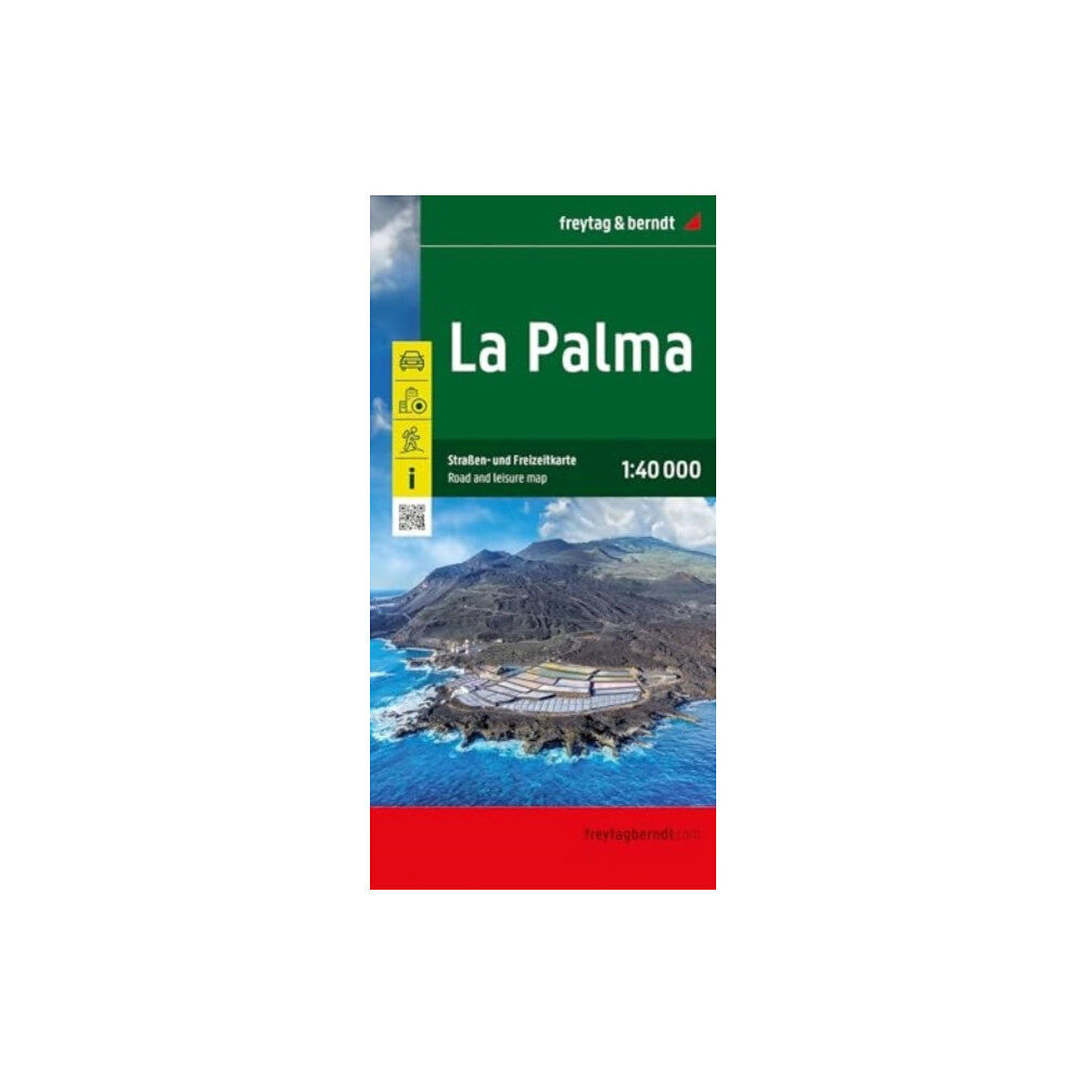 Freytag-Berndt La Palma Road and Leisure Map