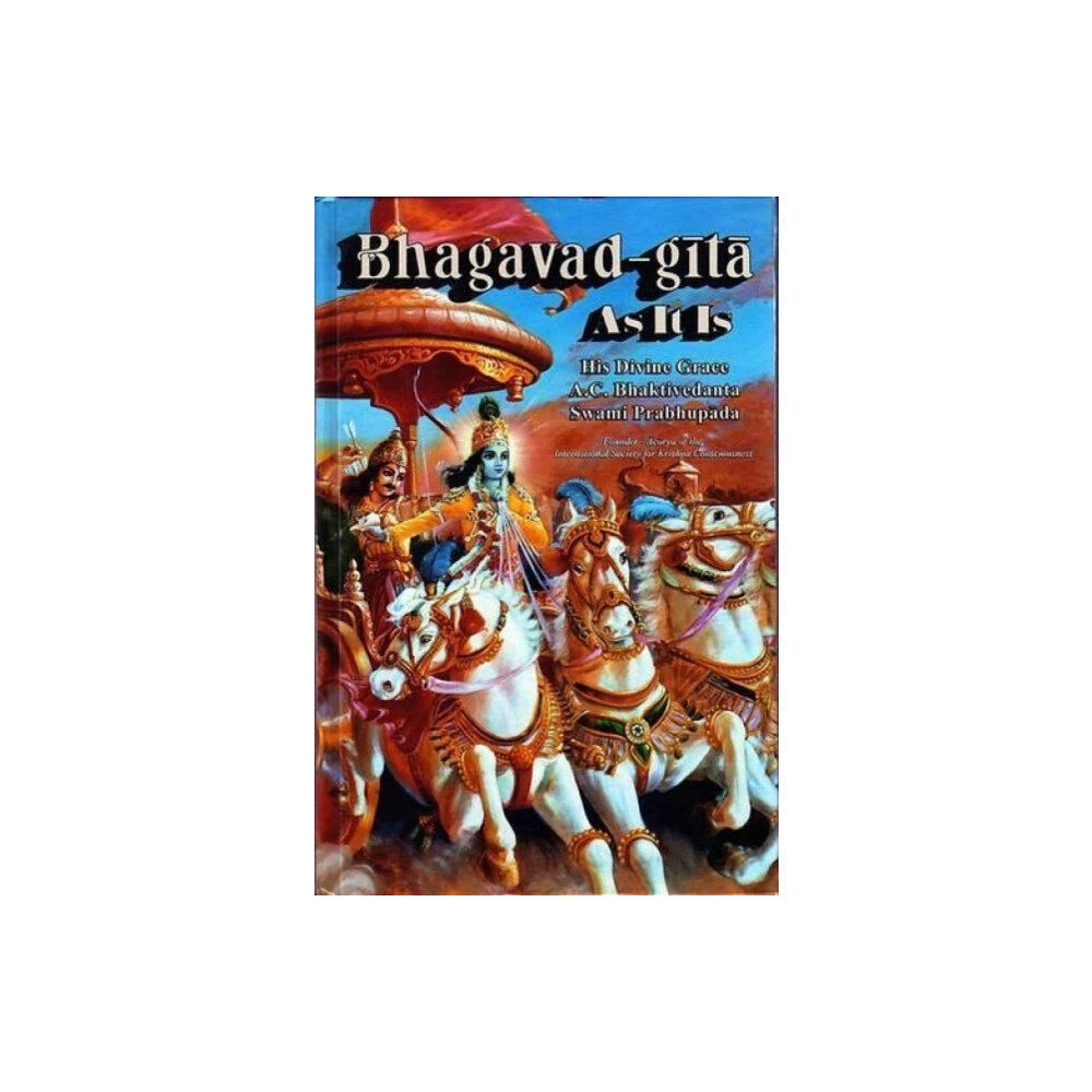 Krishna Books Incorporated Bhagavad Gita as it is (inbunden, eng)