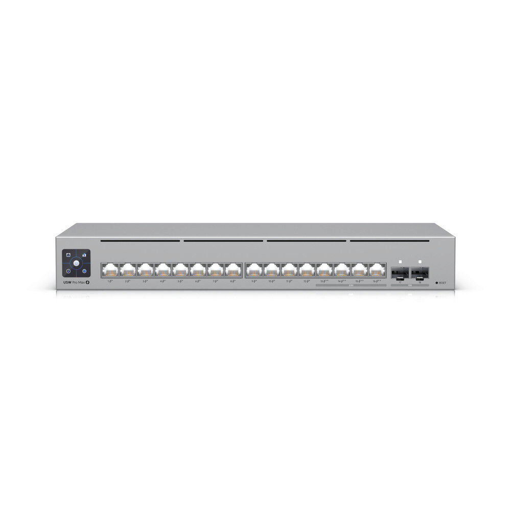 Ubiquiti Networks Ubiquiti UniFi Switch Pro Max 16 PoE - switch - 16 portar - Administrerad - rackmonterbar