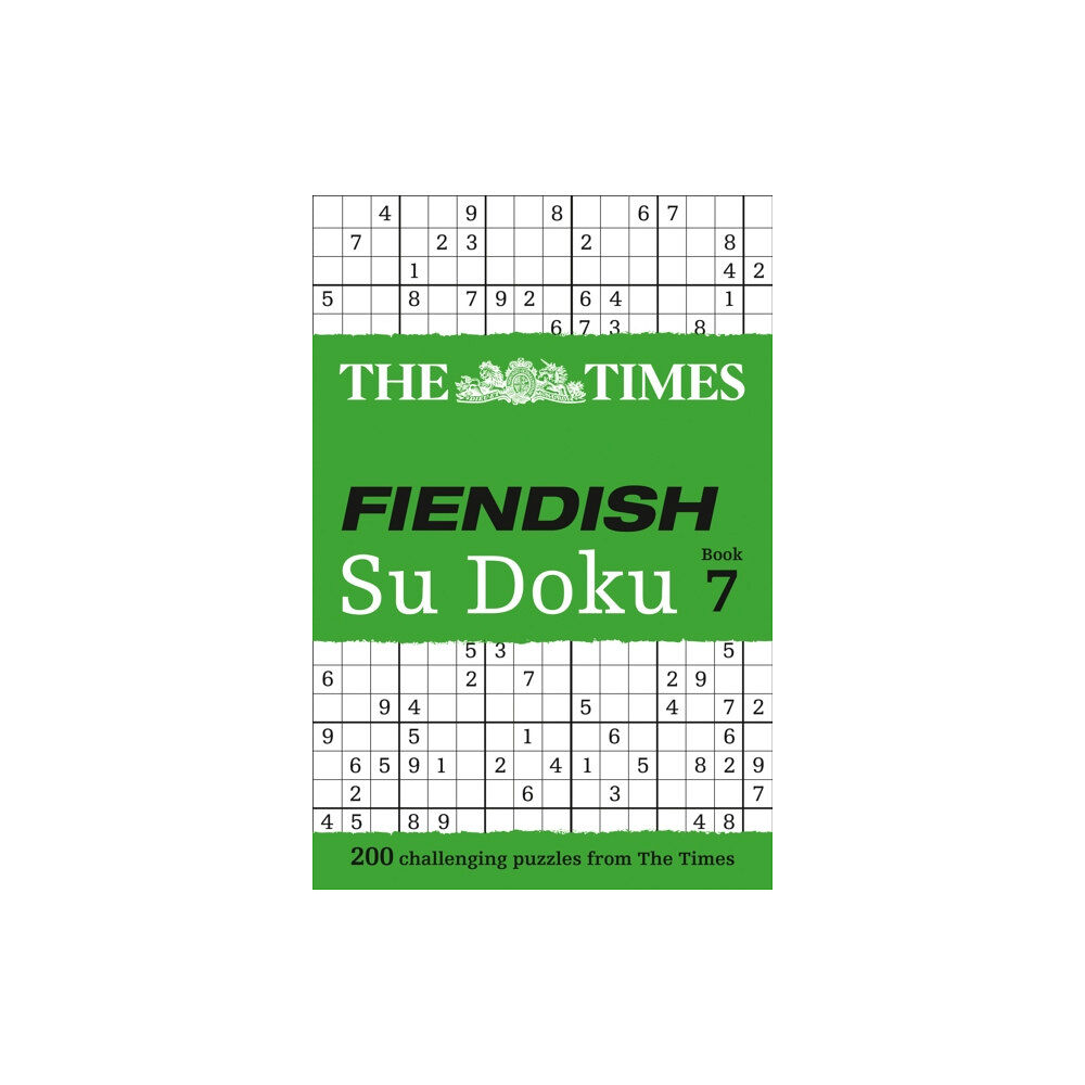 HarperCollins Publishers The Times Fiendish Su Doku Book 7 (häftad, eng)