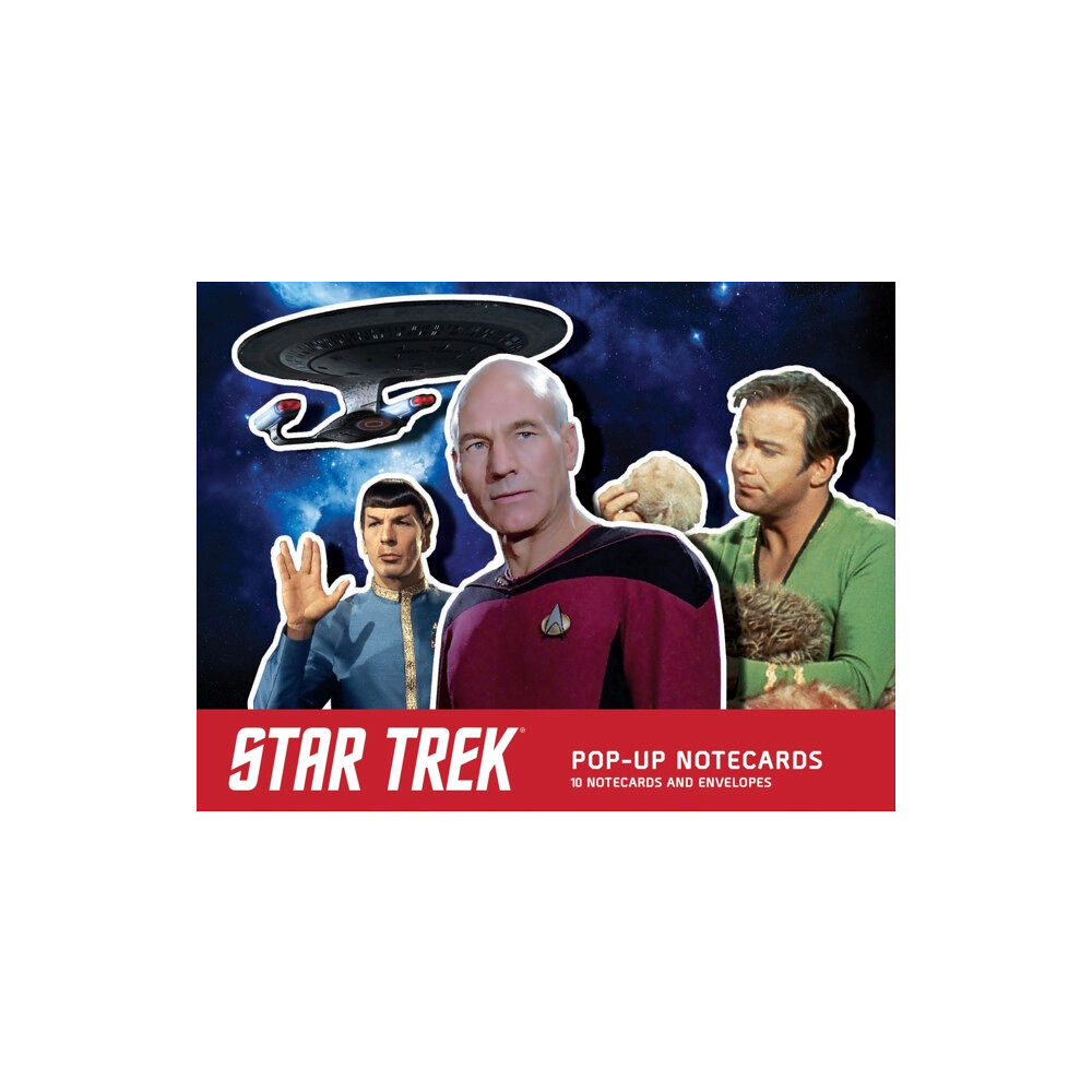 Running Press,U.S. Star Trek Pop-Up Notecards (inbunden, eng)