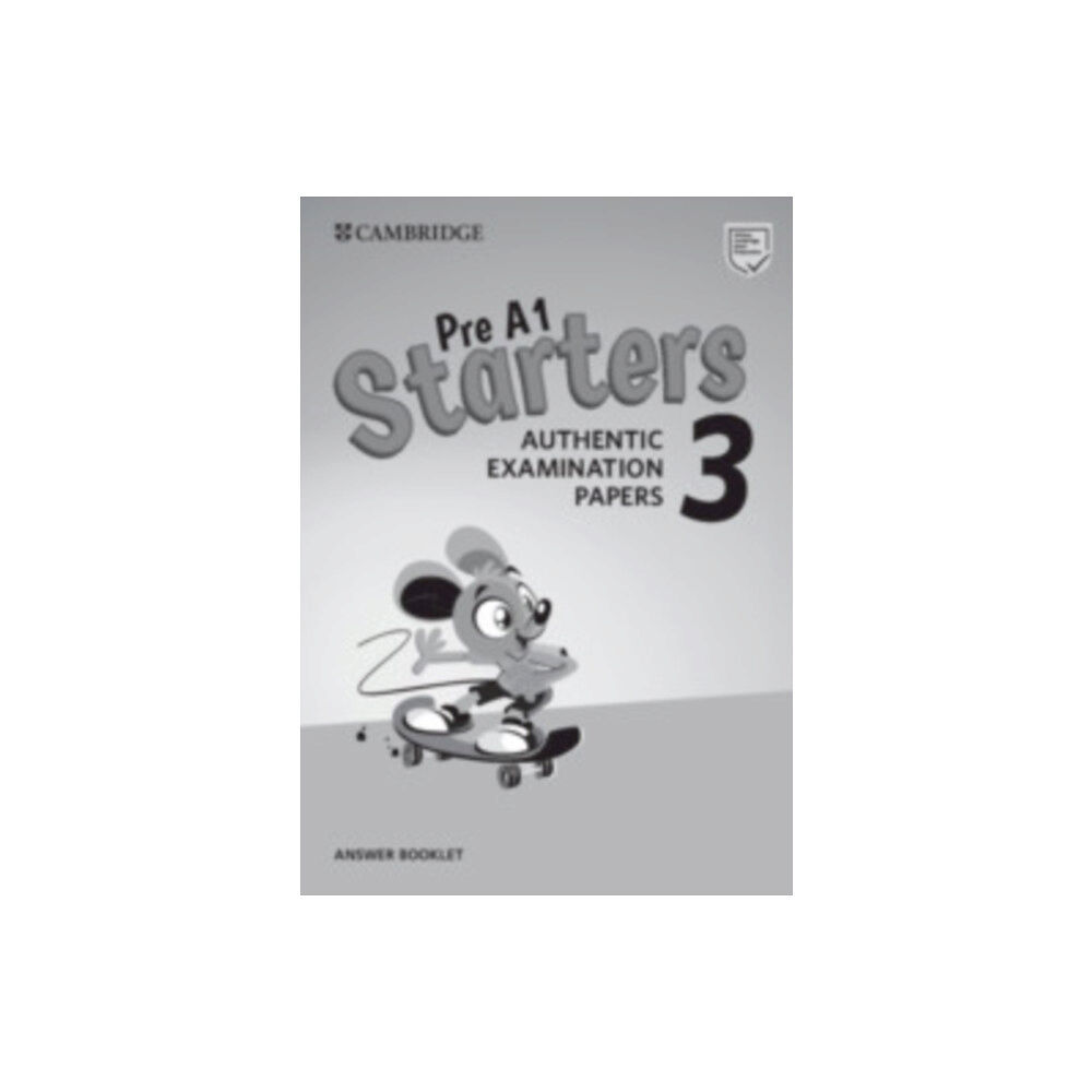 Cambridge University Press Pre A1 Starters 3 Answer Booklet (häftad, eng)