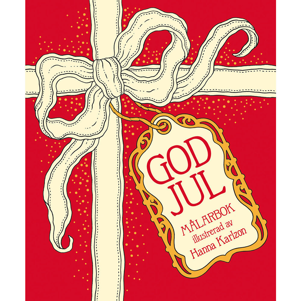 Hanna Karlzon God jul : målarbok illustrerad av Hanna Karlzon (inbunden)