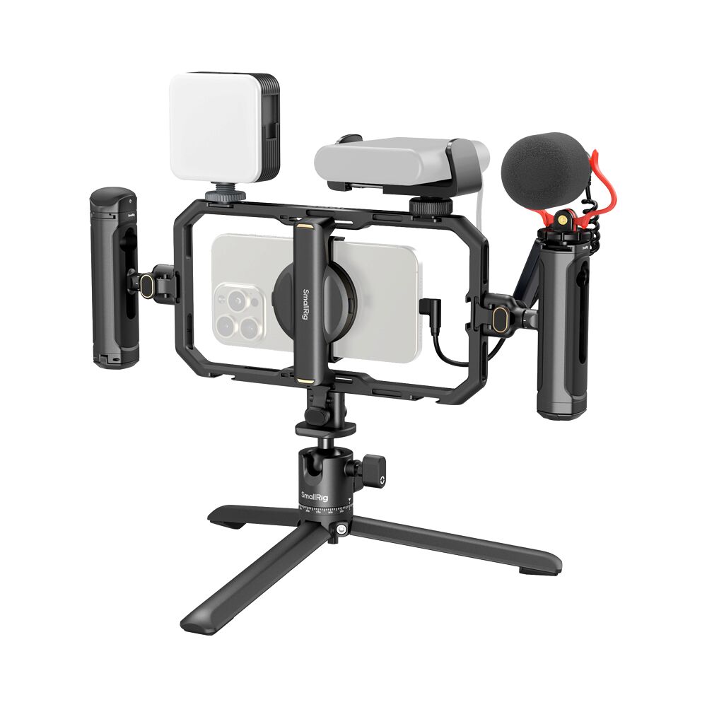 SMALLRIG SmallRig 4704 All-in-One Video Kit for Smartphone Creators Qucik Pro Edition