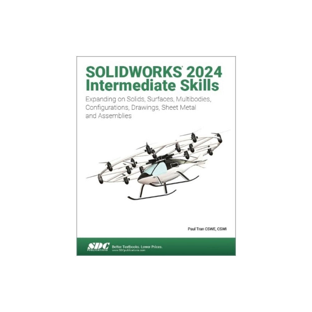 SDC Publications SOLIDWORKS 2024 Intermediate Skills (häftad, eng)