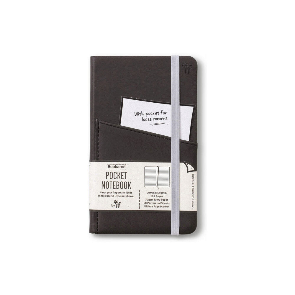 That Company Called If Bookaroo Pocket Notebook (A6) Journal - Black