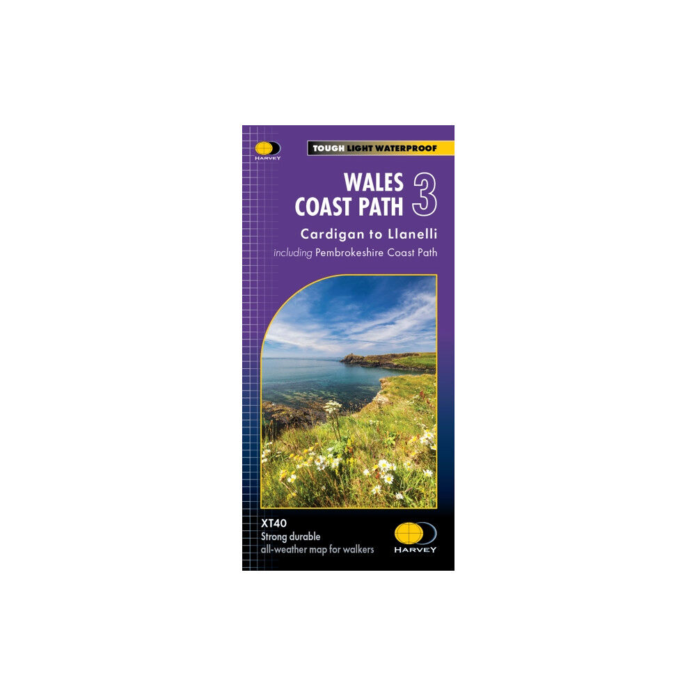 Harvey Map Services Ltd Wales Coast Path 3