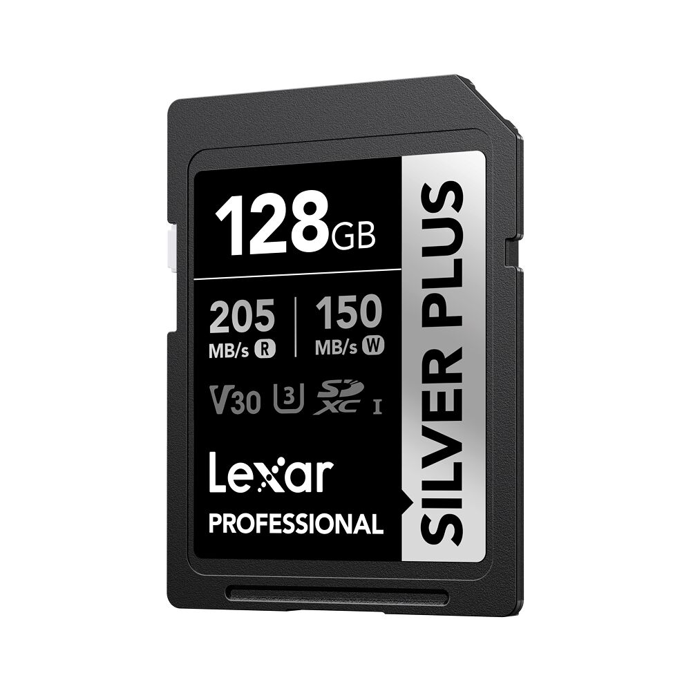 LEXAR Lexar SDXC Professional SILVER Plus 1066x UHS-I/U3/A2/4K R205/W150 (V30) 128GB
