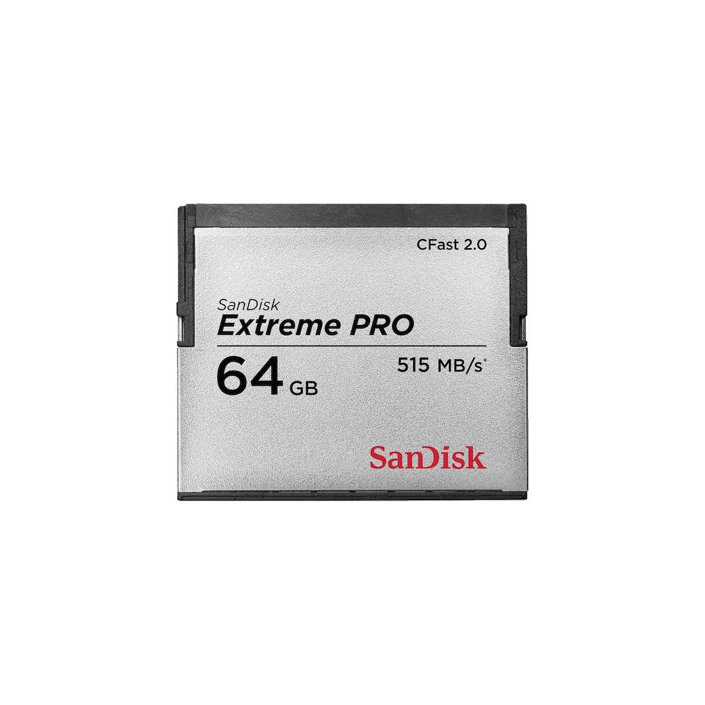SANDISK SanDisk Extreme Pro - flash-minneskort - 64 GB - CFast 2.0