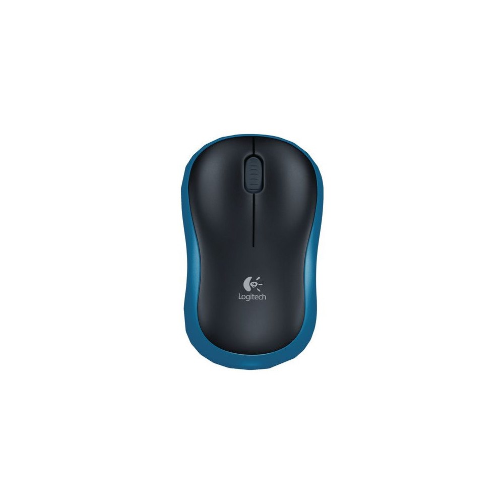 Logitech Mus LOGITECH M185 trådlös blå