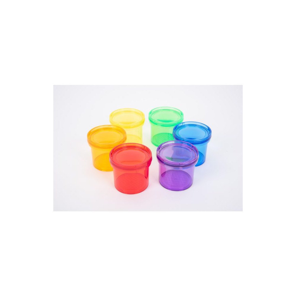 TICKIT Transparent förstoringsglas färgade 6/fp