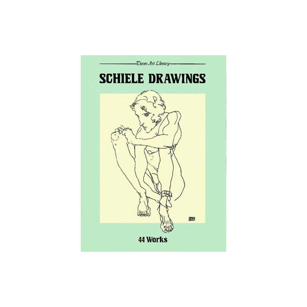 Dover publications inc. Schiele Drawings (häftad, eng)