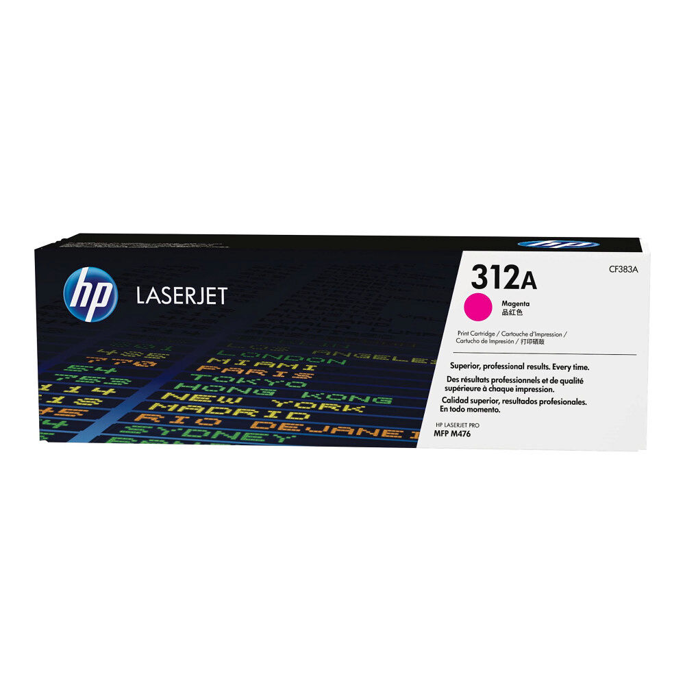 Hewlett-Packard HP 312A - magenta - original - LaserJet - tonerkassett (CF383A)