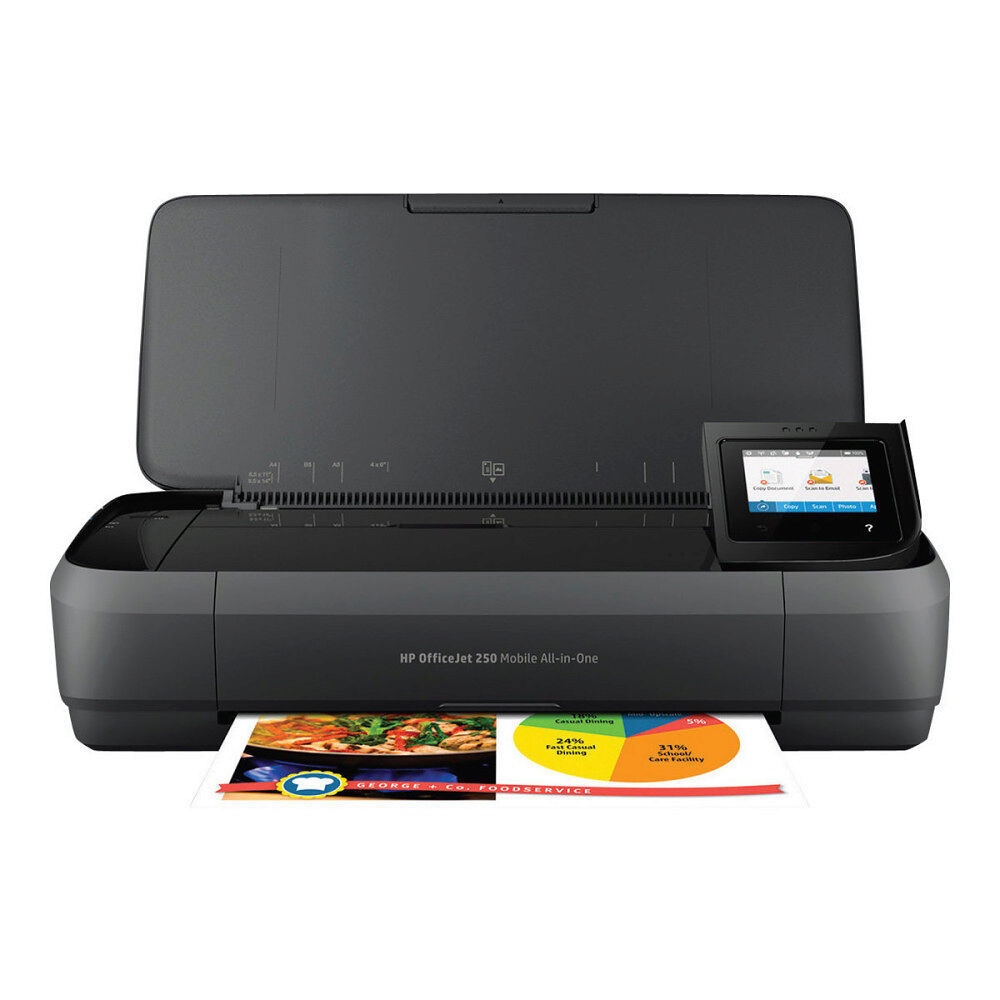 Hewlett-Packard HP Officejet 250 Mobile All-in-One - multifunktionsskrivare - färg