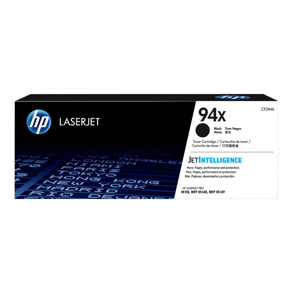 Hewlett-Packard HP 94X - svart - original - LaserJet - tonerkassett (CF294X)
