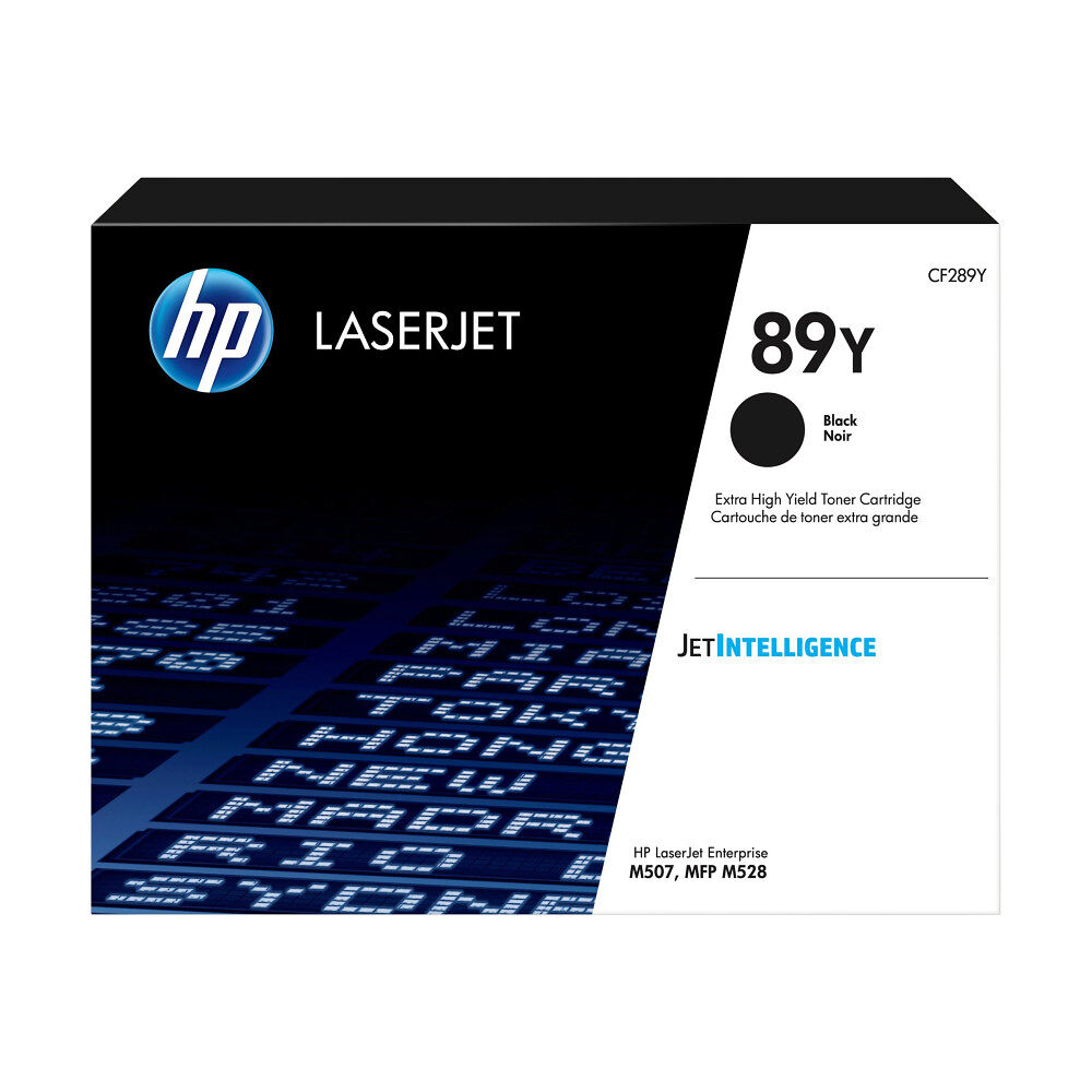 Hewlett-Packard HP 89Y - hög kapacitet - svart - original - LaserJet - tonerkassett (CF289Y)