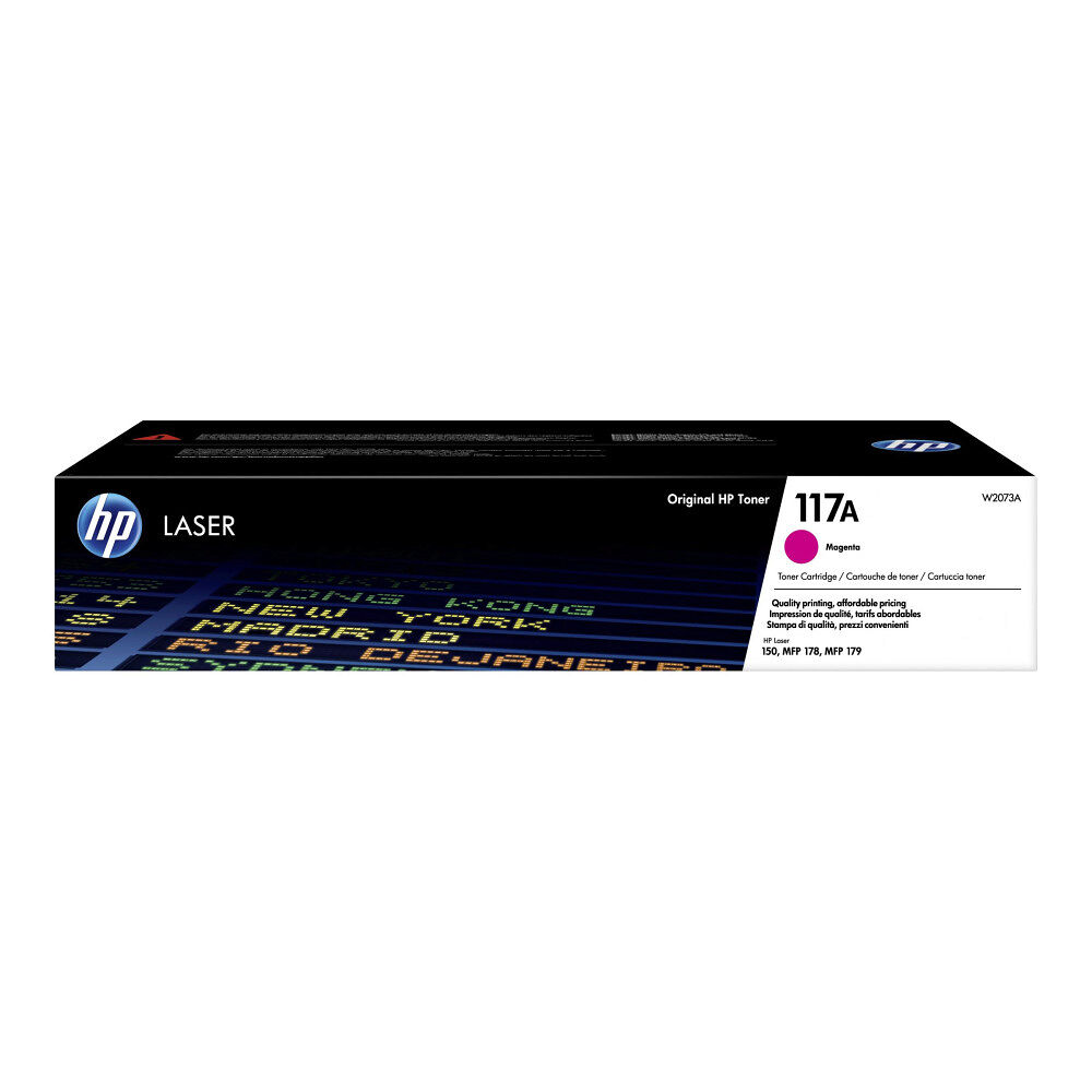 Hewlett-Packard HP 117A - magenta - original - tonerkassett (W2073A)