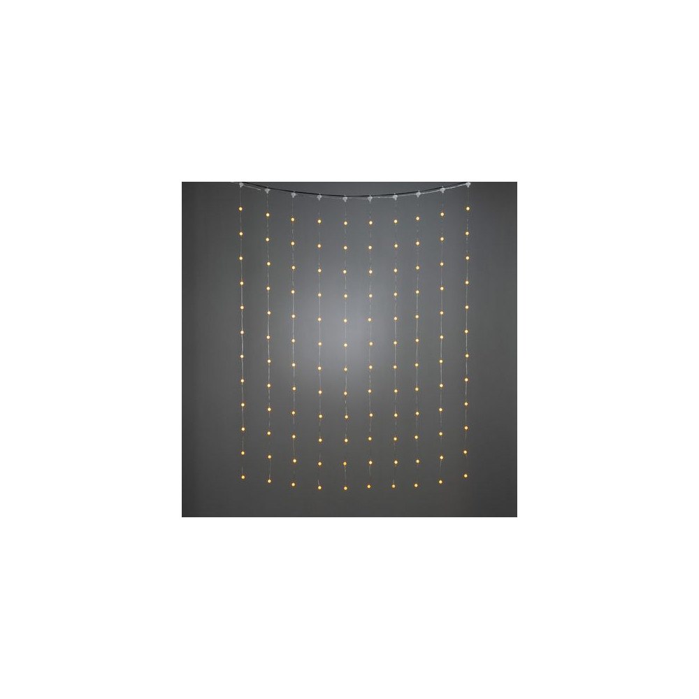 KONSTSMIDE Ljusslinga gardin Kula LED usb 135x180cm