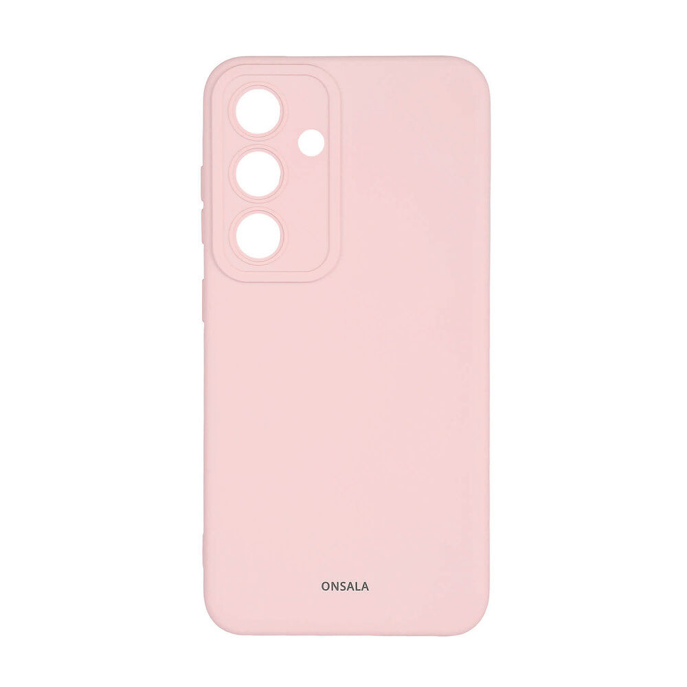 ONSALA Back Silicone Touch Recycled Samsung A16 4G/A16 5G Chalk Pink