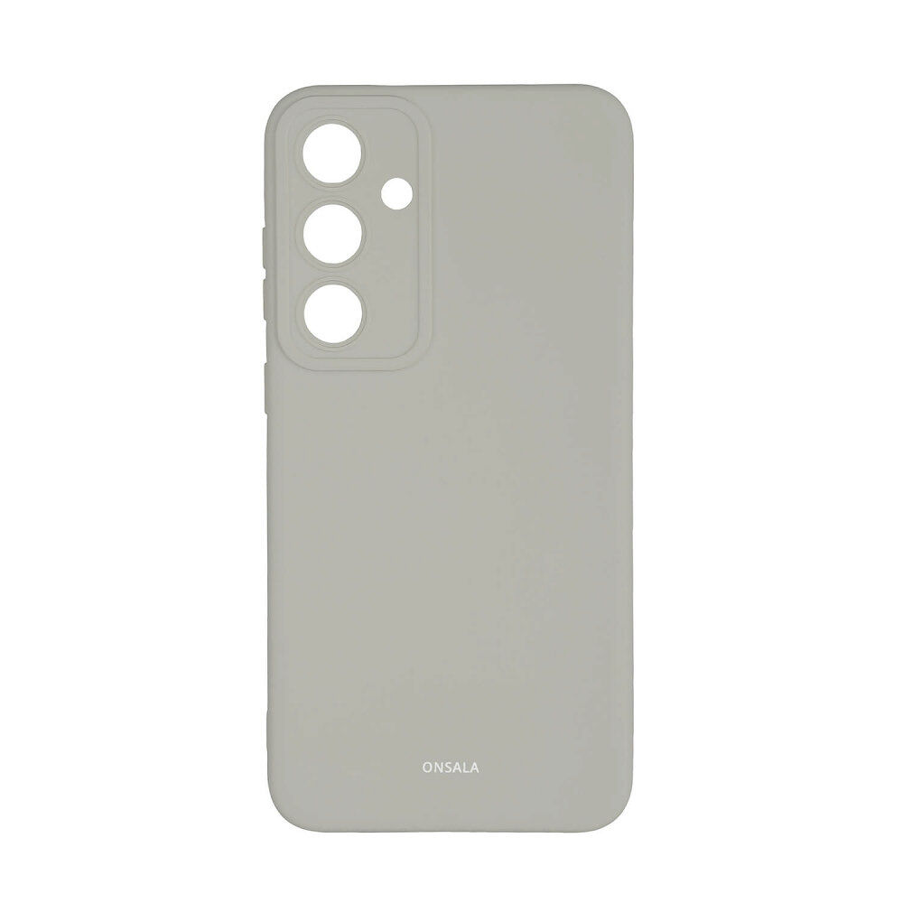 ONSALA Back Silicone Touch Recycled Samsung S24 FE 5G Concrete