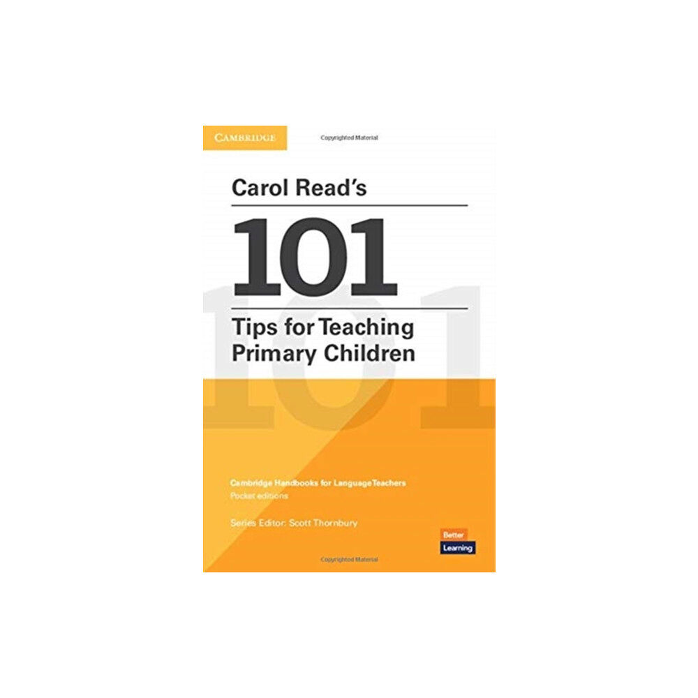 Cambridge University Press Carol Read’s 101 Tips for Teaching Primary Children Paperback Pocket Editions (häftad, eng)