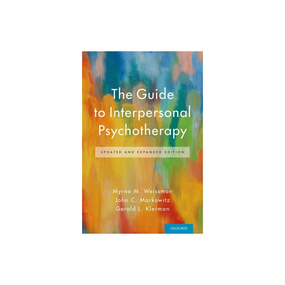 Oxford University Press Inc The Guide to Interpersonal Psychotherapy (häftad, eng)