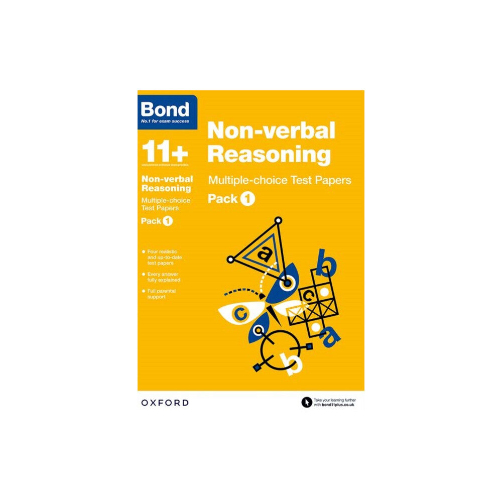 Oxford University Press Bond 11+: Non-verbal Reasoning: Multiple-choice Test Papers: Ready for the 2026 exam (for GL Assessment & other 11 plus...