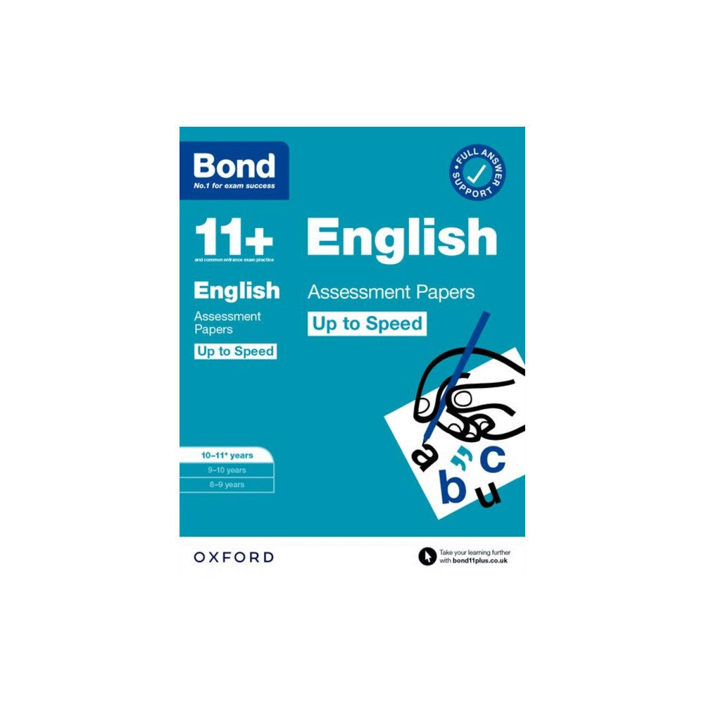 Oxford University Press Bond 11+ English Up to Speed Assessment Papers with Answer Support 10-11 years: Ready for the 2026 exam (for GL Assessme...