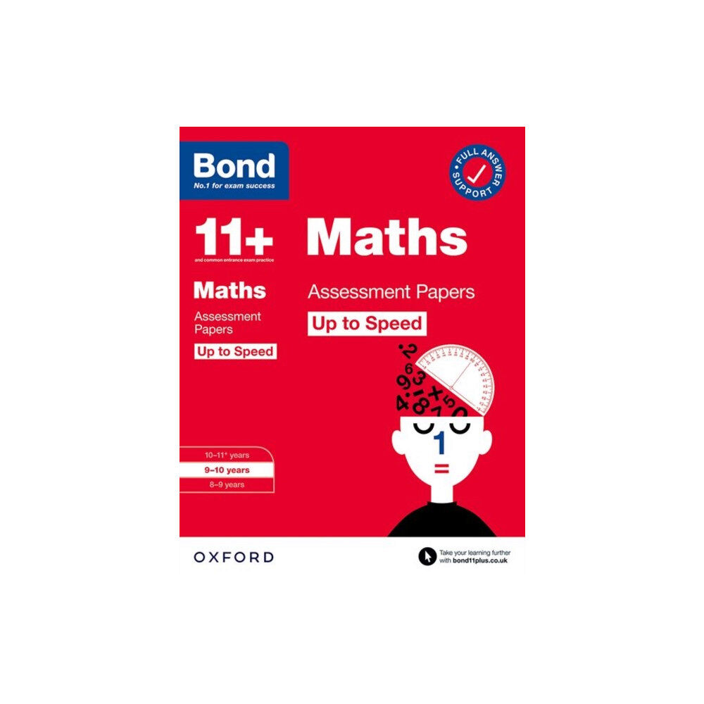 Oxford University Press Bond 11+ Maths Up to Speed Assessment Papers with Answer Support 9-10 Years (for GL Assessment & other 11 plus exams) (h...