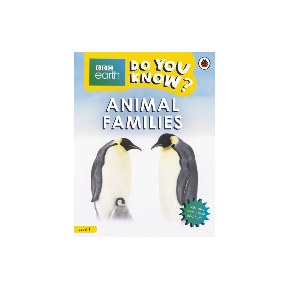 Penguin Random House Children's UK Do You Know? Level 1 – BBC Earth Animal Families (häftad, eng)