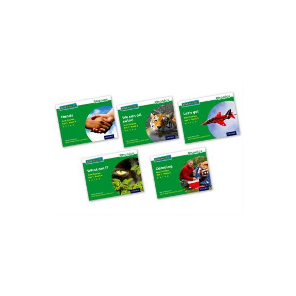 Oxford University Press Read Write Inc. Phonics: Green Set 1 Non-fiction books (Mixed Pack of 5) (häftad, eng)