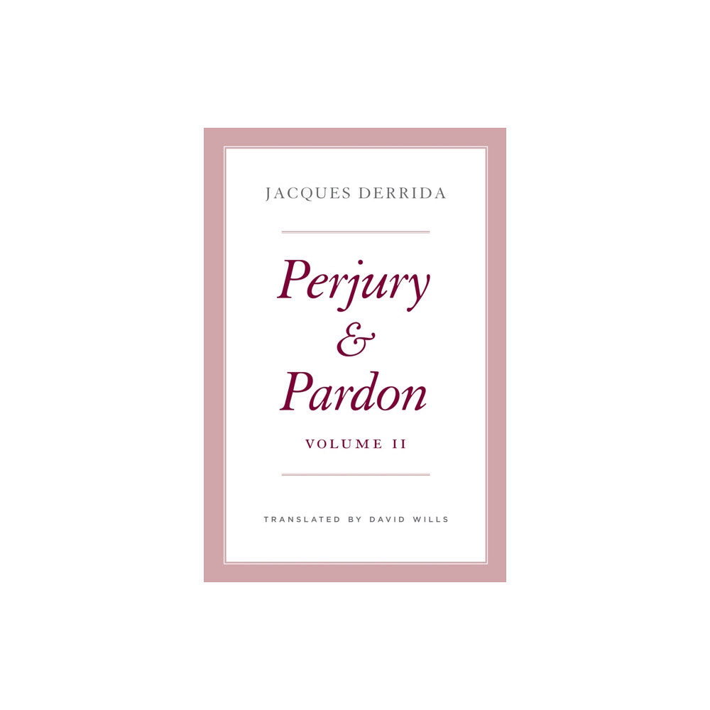 The university of chicago press Perjury and Pardon, Volume II (inbunden, eng)