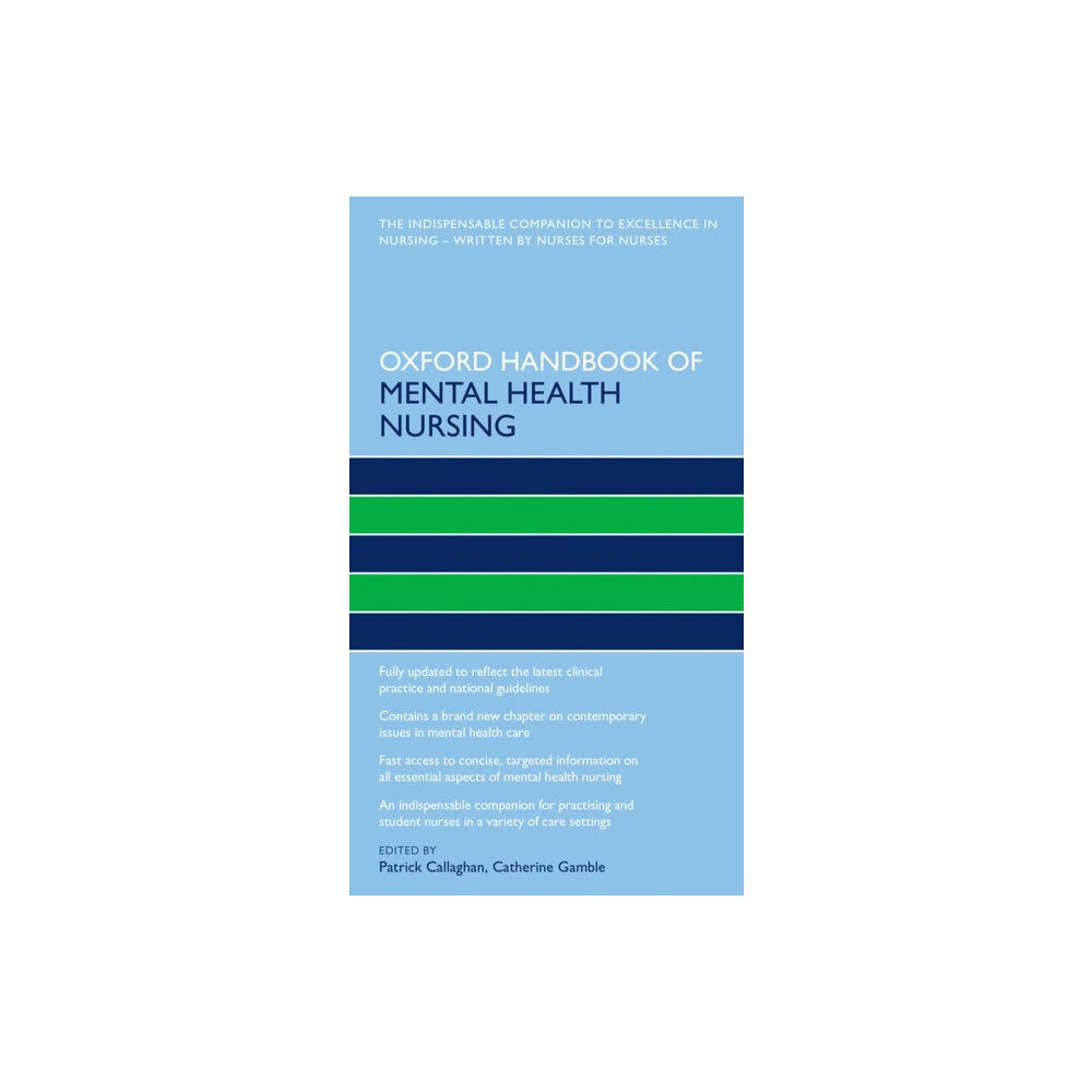 Oxford University Press Oxford Handbook of Mental Health Nursing (häftad, eng)