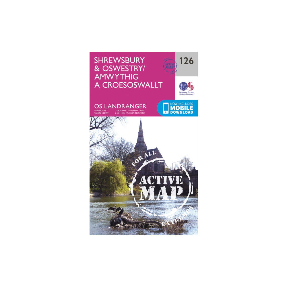 Ordnance Survey Shrewsbury & Oswestry