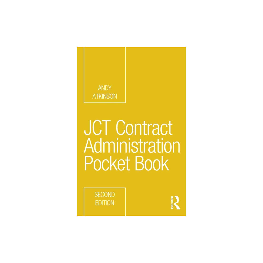 Taylor & francis ltd JCT Contract Administration Pocket Book (häftad, eng)