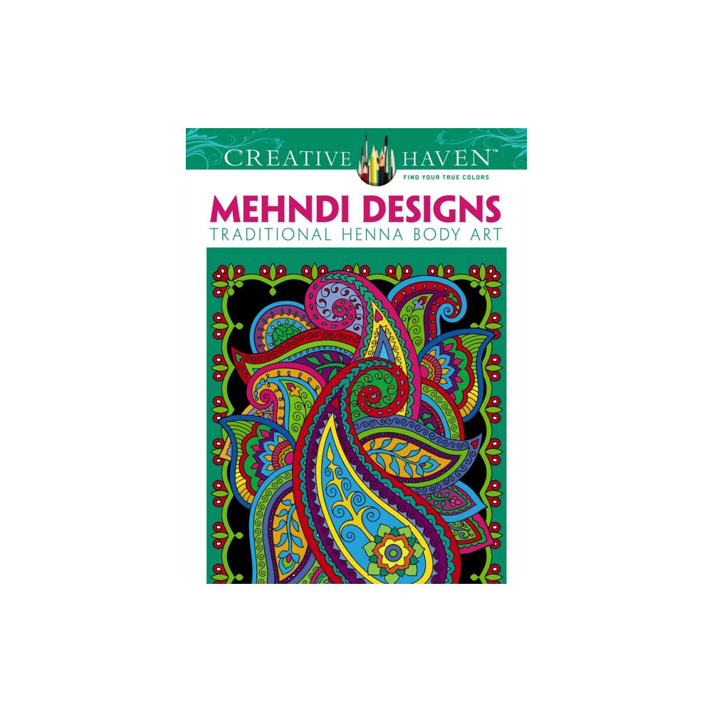 Dover publications inc. Creative Haven Mehndi Designs Coloring Book (häftad, eng)
