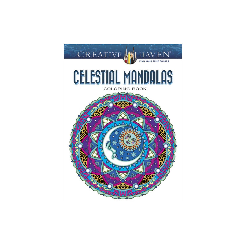 Dover publications inc. Creative Haven Celestial Mandalas Coloring Book (häftad, eng)